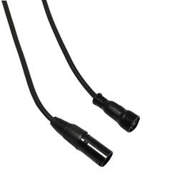 Cable DMX DMX512 XLR 3pin mascle a XLR-IP65 3pin femella 5m