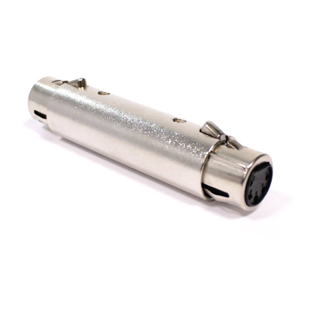 XLR5 XLR5 Adaptador fêmea para fêmea