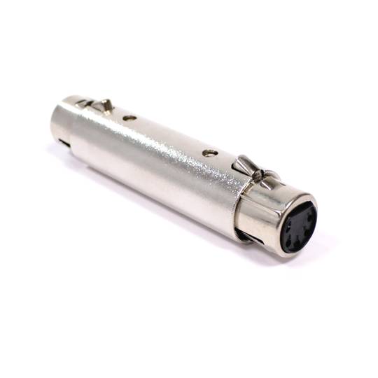 XLR5 XLR5 Adaptador fêmea para fêmea