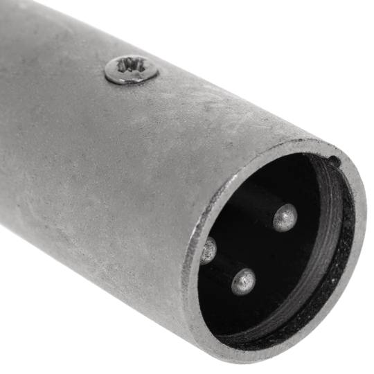 Adaptador d'àudio XLR de 3 pins mascle a TRS jack 6.3mm mascle
