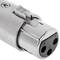 Adaptador d'àudio XLR de 3 pins mascle a jack 6.3mm mascle