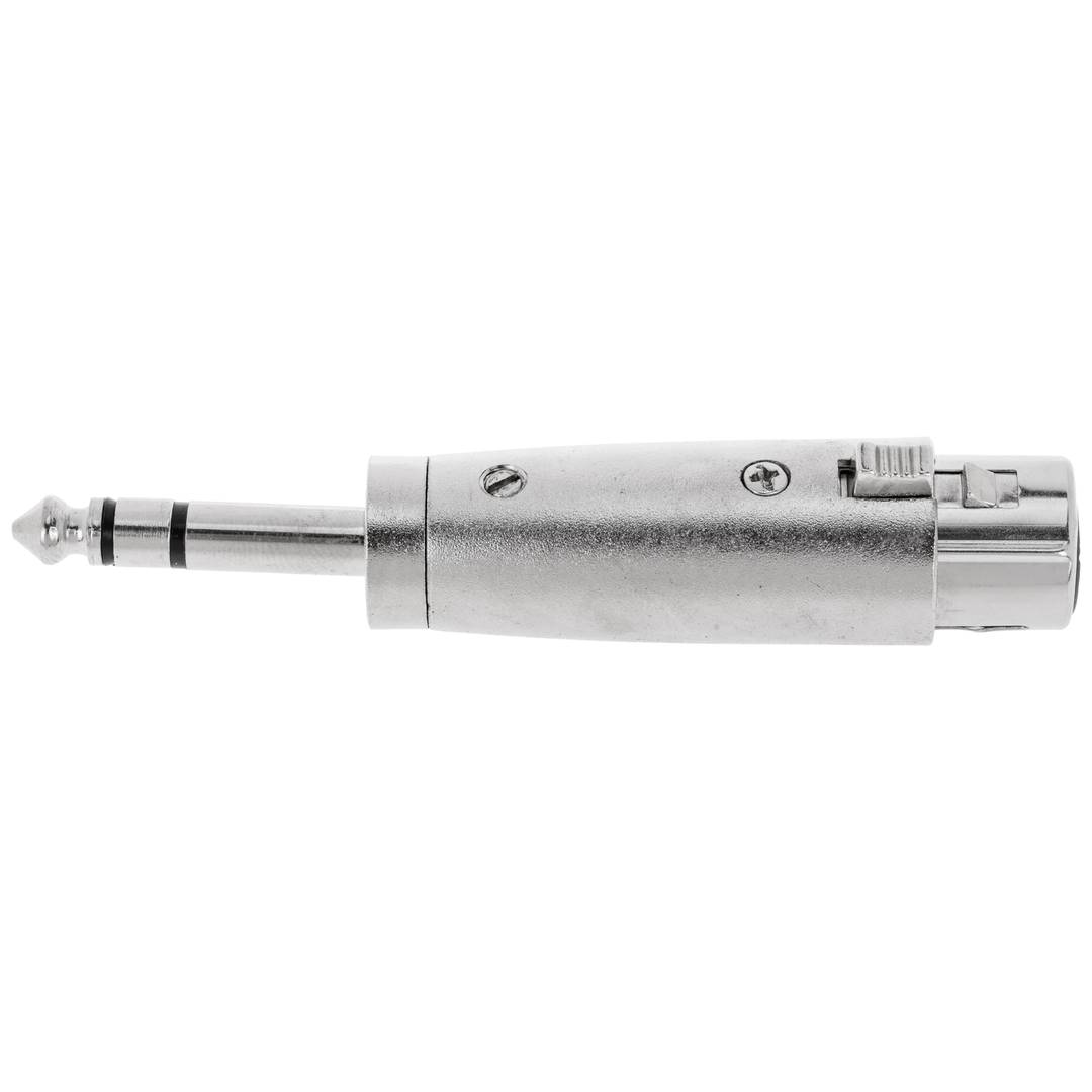 Adaptador d'àudio XLR de 3 pins mascle a jack 6.3mm mascle