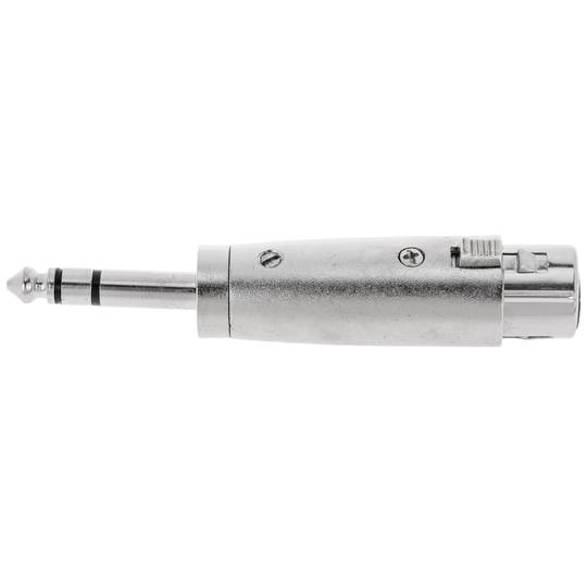 Adaptador d'àudio XLR de 3 pins mascle a jack 6.3mm mascle