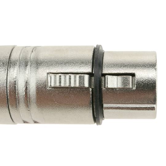 Adaptador de Áudio XLR de 3 pinos fêmea de 6,3 milímetros jack masculino