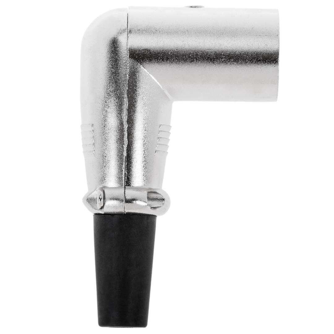XLR3 3pin noyau métallique inclinée
