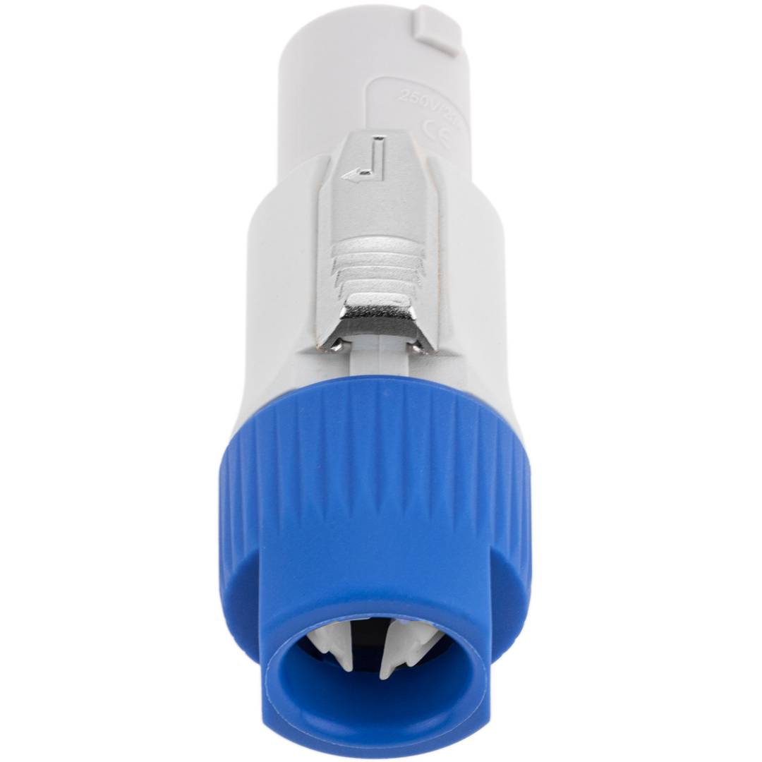 Zgodny z PowerCON 3-biegunowy wtyk typu B, szary, 250V 20A Zgodny z PowerCON wtyk męski