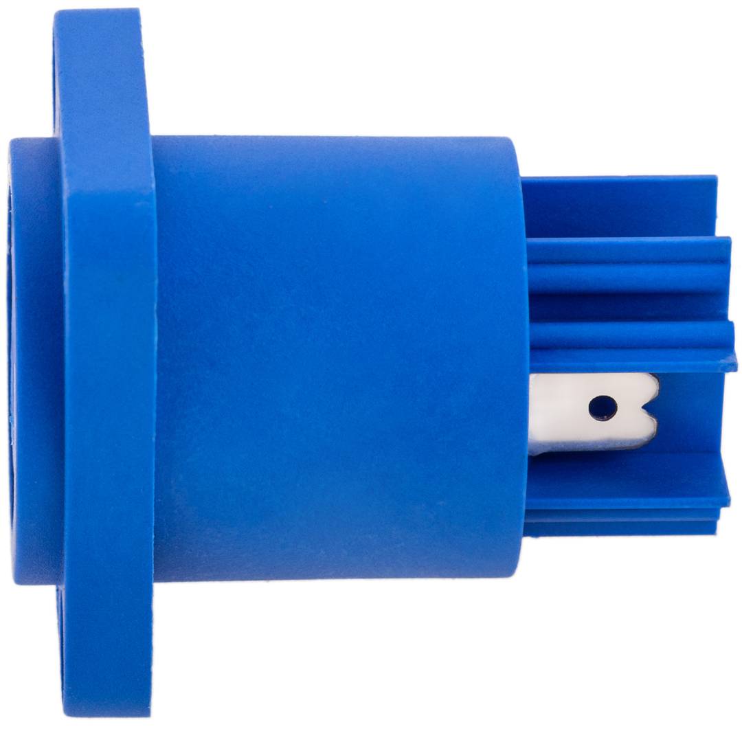 PowerCON-compatibele 3-pins type A-stekker, blauwe kleur, 250V 20A PowerCON vrouwelijke stekker