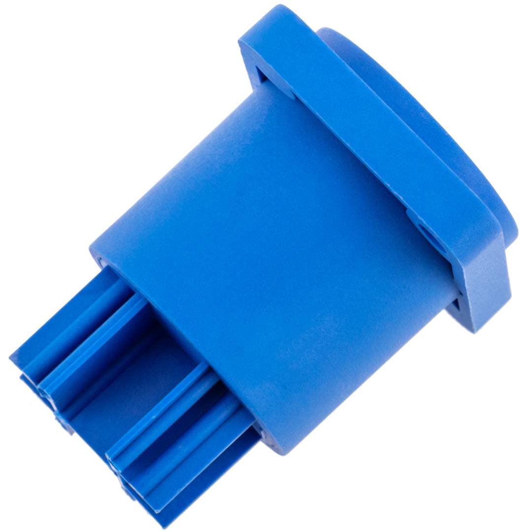 PowerCON-compatibele 3-pins type A-stekker, blauwe kleur, 250V 20A PowerCON vrouwelijke stekker