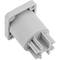 Connecteur 3 broches compatible PowerCON type B, gris, prise compatible PowerCON 250V, 20A