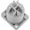 Connecteur 3 broches compatible PowerCON type B, gris, prise compatible PowerCON 250V, 20A