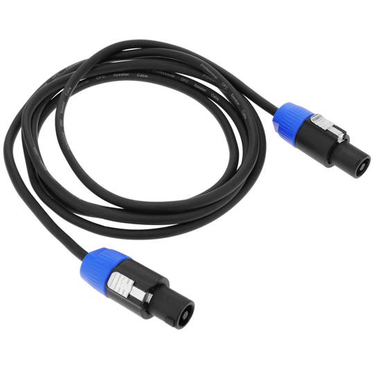 2x1.5mm NL2 Speakon Speaker Cable 15GA 5m