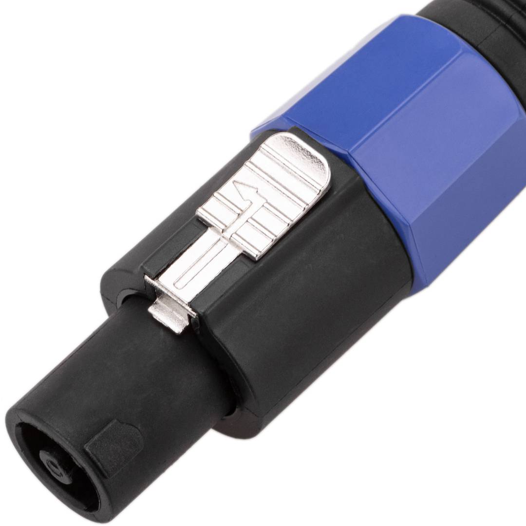 Cable speakon altavoces NL4 4x1.5mm 13GA 5m - Cablematic