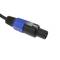 Cavo NL2 speakon diffusore per jack 6,3 mm 2x1.5mm 15GA 5m