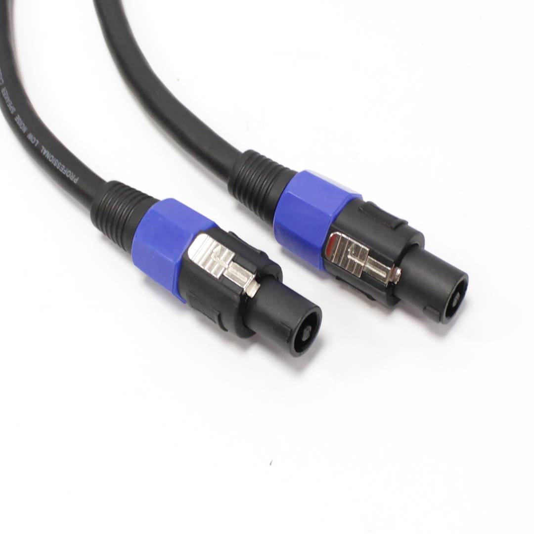 NL4 Speakon Câble haut-parleur 13GA 4x2.5mm 20m