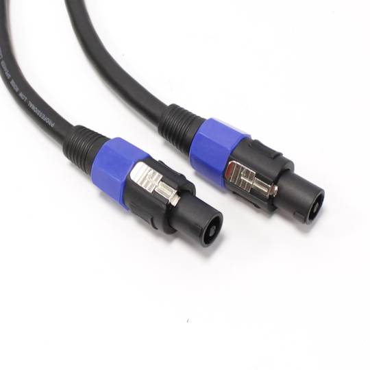 NL4 Speakon Câble haut-parleur 13GA 4x2.5mm 20m