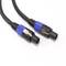 NL4 Speakon Câble haut-parleur 13GA 4x2.5mm 20m