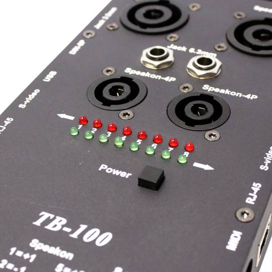 Checker RCA cable speakon RJ45 USB MIDI DIN jack XLR3