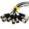 DMX DMX512 8-kanaals XLR3 kabelverlengkast 40m
