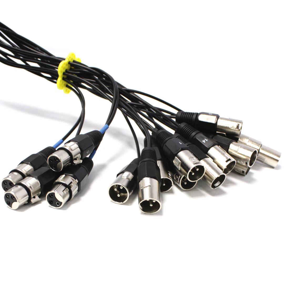 Przedłużacz DMX kabel DMX512 20-kanałowy XLR3 30m