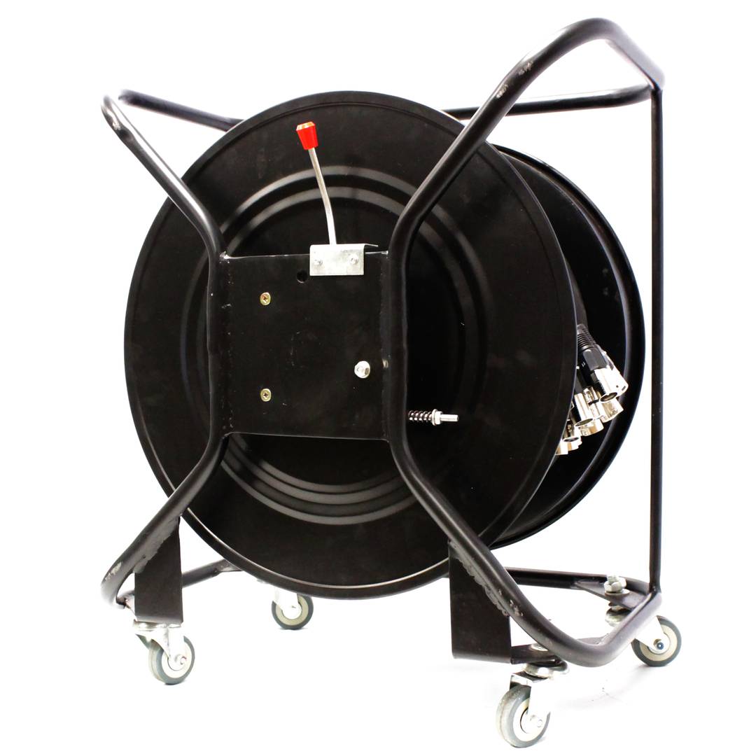 Bobina de extensión cable DMX DMX512 de 24 canales XLR3 75m