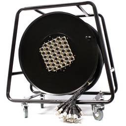 Erweiterung Coil Cable 40 Kanal DMX DMX512 XLR3 50m