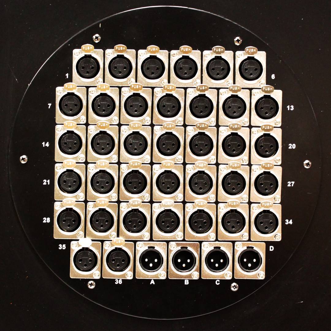 Bobina de extensión cable DMX DMX512 40 canales XLR3 50m
