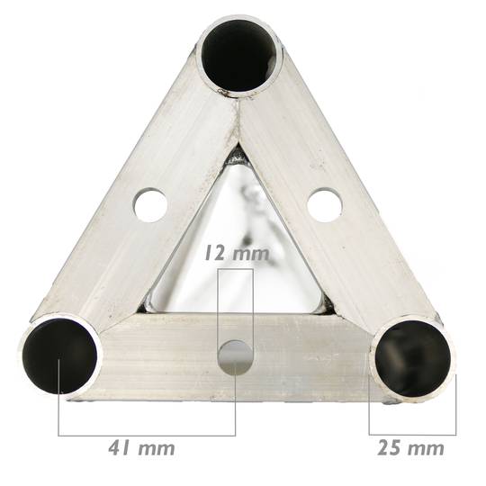 Truss triangular d'alumini plata 150mm angle 90-graus tipus-2