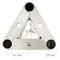 Truss triangular d'alumini plata 150mm angle 90-graus tipus-2