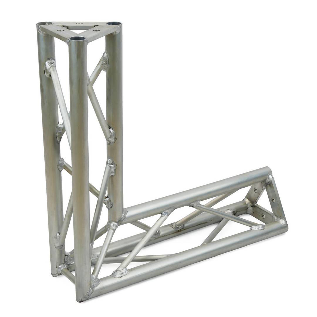 Truss triangular d'alumini plata 150mm angle 90-graus tipus-2