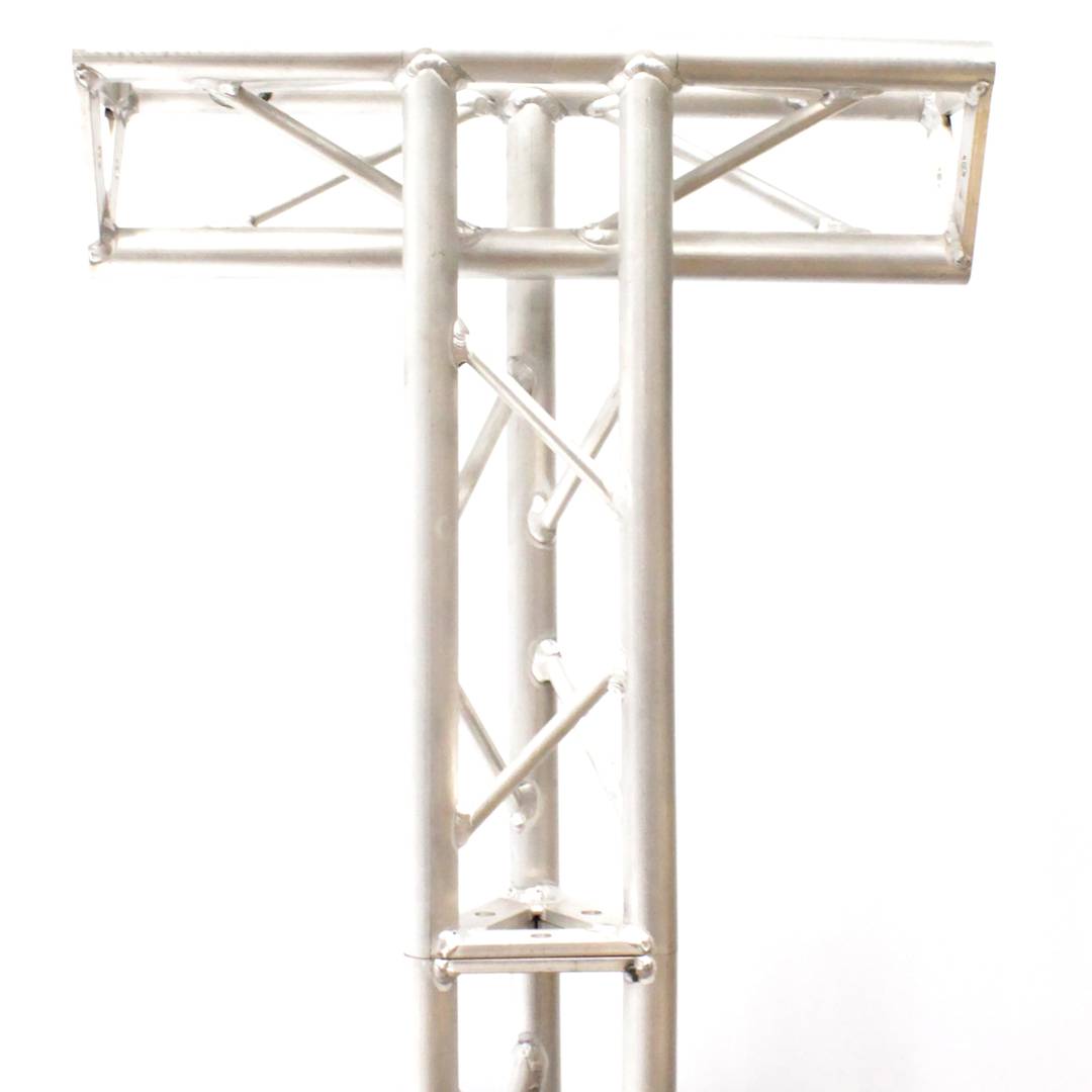Triangular Truss 150mm silver aluminum triple T1 connection