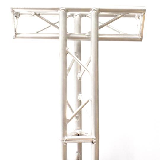Triangular Truss 150mm silver aluminum triple T1 connection