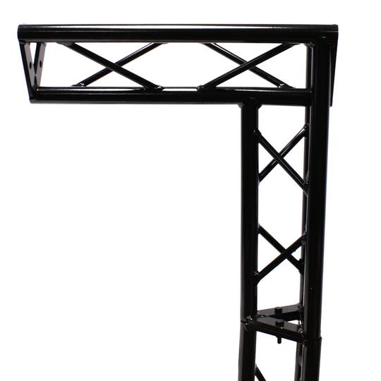 Triangular truss 150mm black aluminum 90-degree angle type-2