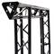 Triangular truss 150mm black aluminum 90-degree angle type-2