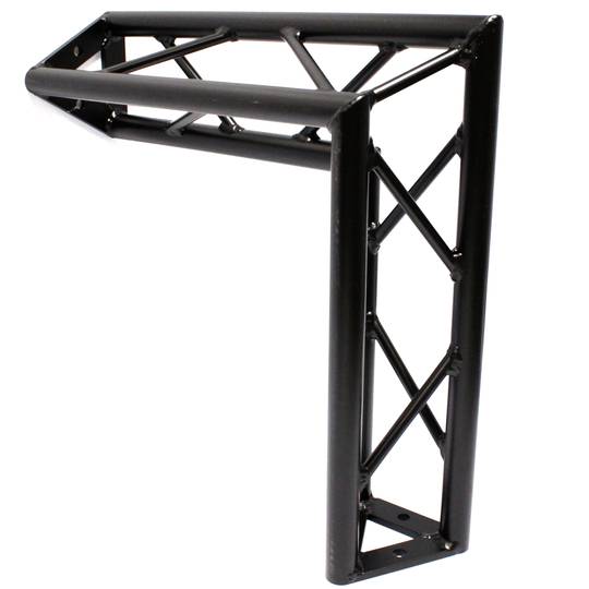 Triangular truss 150mm black aluminum 90-degree angle type-3