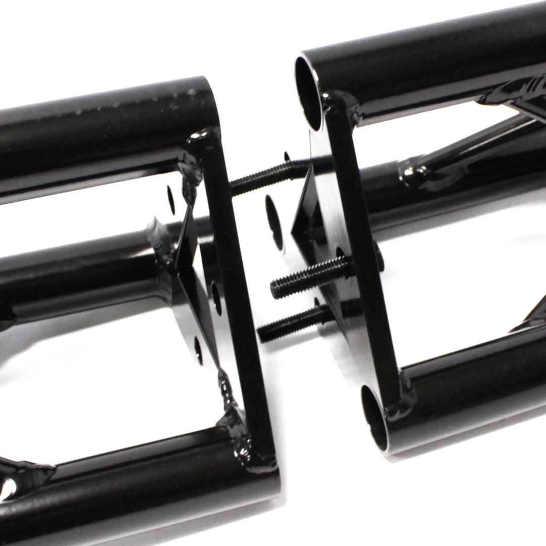 Truss triangular d'alumini negre 150mm triple connexió T1