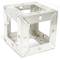 Truss cuadrado aluminio plata 150mm cubo de unión