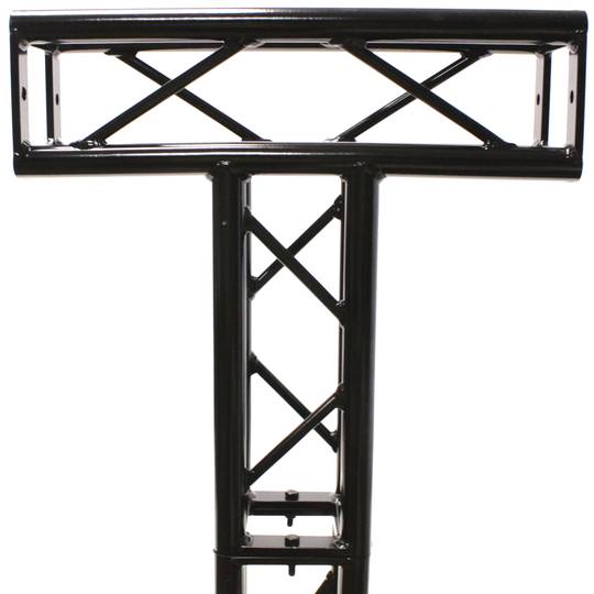Praça Truss 150 milímetros do tipo alumínio preto T