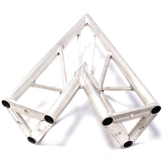 150 mm zilveren aluminium driehoekige truss 45 graden hoek