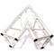 150 mm zilveren aluminium driehoekige truss 45 graden hoek