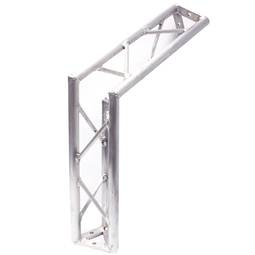 Truss prata triangular 150 milímetros de alumínio ângulo de 120 graus