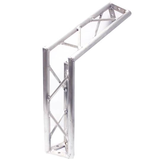 Truss triangular d'alumini plata 150mm angle 120-graus