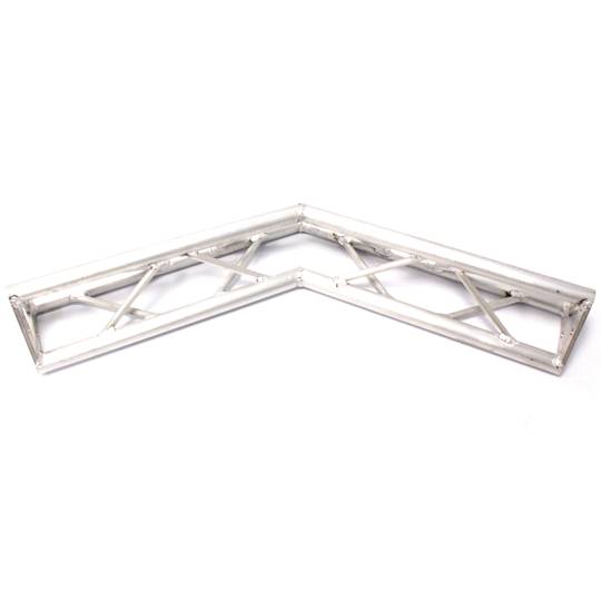 Truss triangular prata 150 milímetros de alumínio ângulo de 135 graus