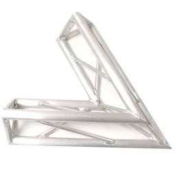 Truss triangular de alumínio de prata ângulo de 60 graus a 150 mm