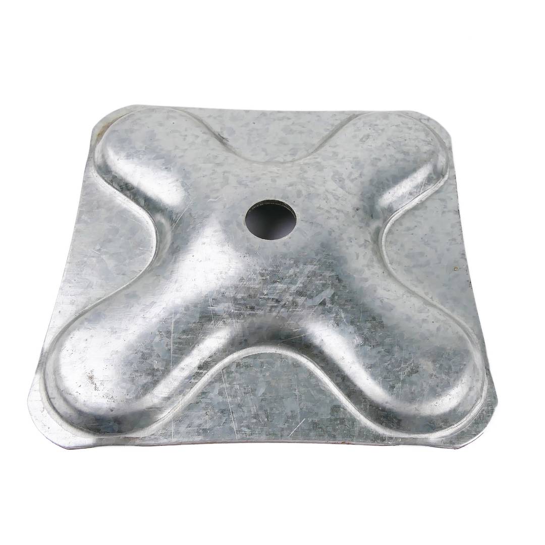 Accessory truss spigot of 50x3 mm square base 140x140mm