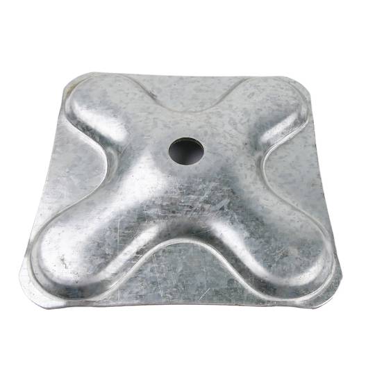 Accessory truss spigot of 50x3 mm square base 140x140mm