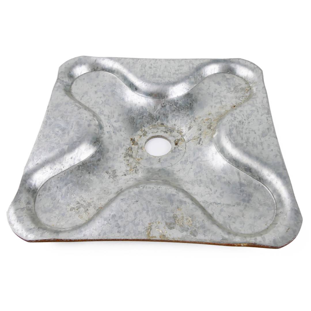 Accessory truss spigot of 50x3 mm square base 140x140mm