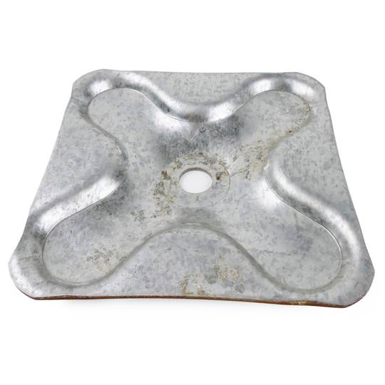 Accessory truss spigot of 50x3 mm square base 140x140mm