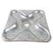 Accessory truss spigot of 50x3 mm square base 140x140mm