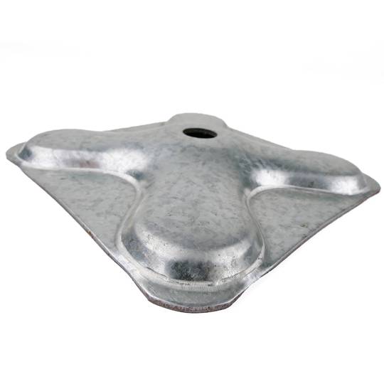 Accessory truss spigot of 50x3 mm square base 140x140mm