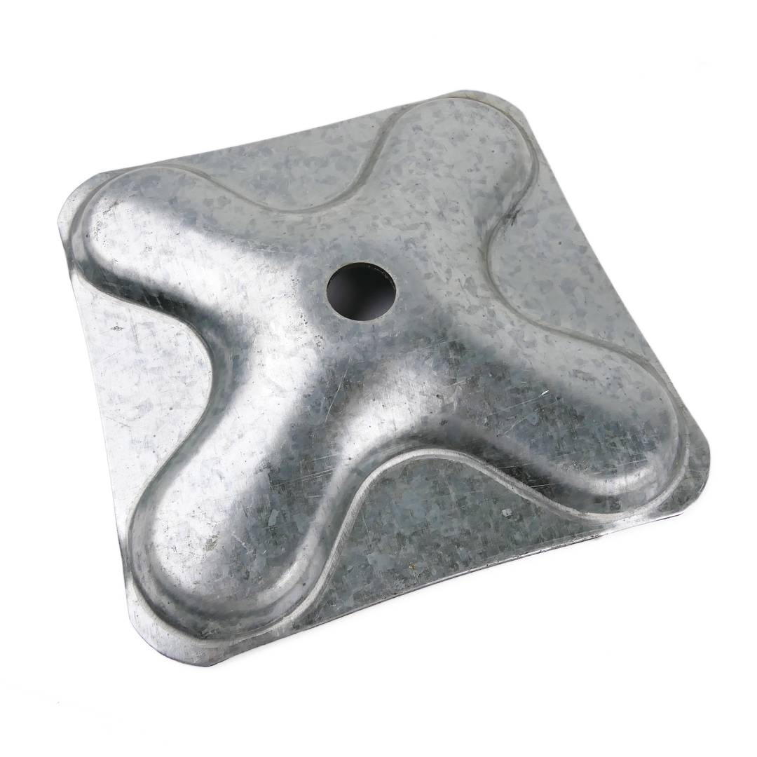 Accessory truss spigot of 50x3 mm square base 140x140mm